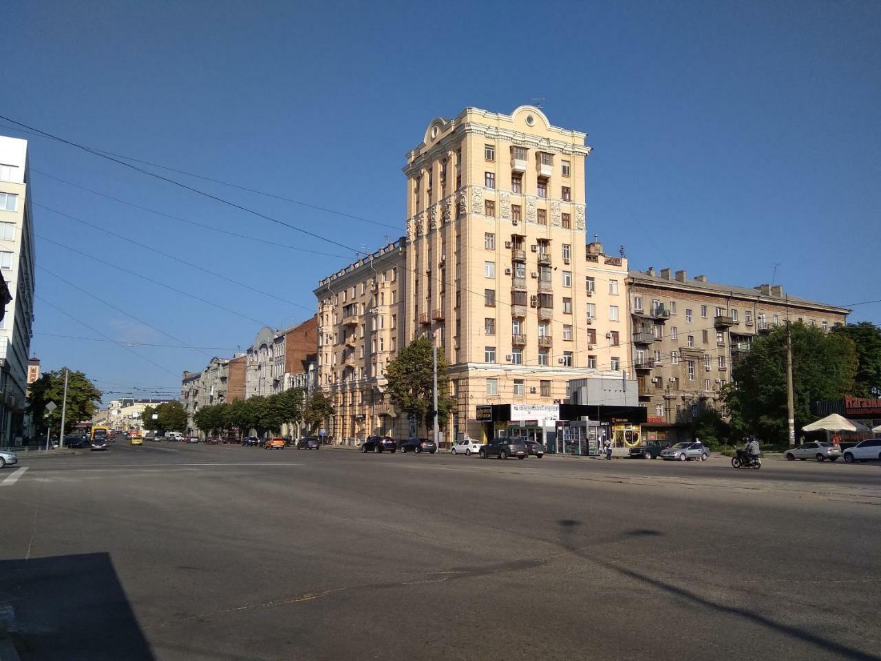 Квартира Студия Возле Метро Южный Вокзал Κχαρκίβ Εξωτερικό φωτογραφία